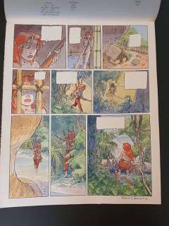 Maltaite, Eric | Maltaite, Eric - Planche originale couleur - Robinsonne - (2001) | Catawiki