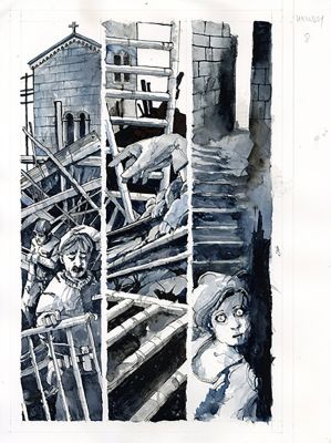 “Hellboy – the Monster of Nivola” – tav.08 | Cart Gallery