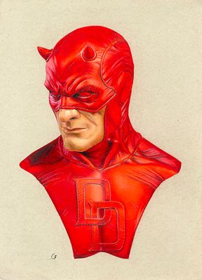 Coco, Francesco | “Daredevil” – illustrazione | Cart Gallery