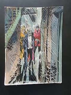 Maltaite, Eric | Maltaite, Eric - Dessin original en couleur - Choc - (2021) | Catawiki