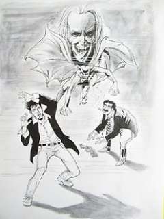 Giuseppe Montanari - Dylan Dog - Illustrazione Originale Inedita Giuseppe Montanari - Page volante - Exemplaire unique - (2017)