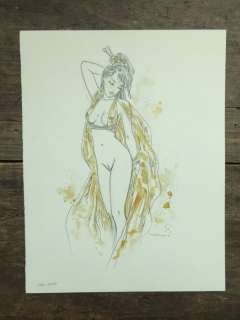 Royo, Luã­s | Luis Royo - Original color drawing - SB-504 - Size: 23 x 27 cm. | Catawiki