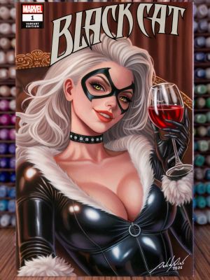 David Dias - Black Cat #1 - The Heist‘s Payoff - Original Sketch Cover Art