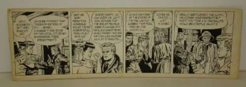 2355: TERRY & THE PIRATES COMIC STRIP DAILY | Weiss Auctions