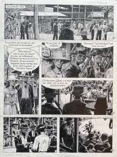 Auclair, Claude | Auclair, Claude - Originele pagina - Le Sang du flamboyant - (1985) | Catawiki