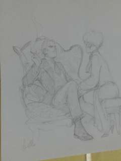 Leone Frollo | Leone Frollo - original artwork "la masturbazione " firmata - Page volante - Exemplaire unique | Catawiki