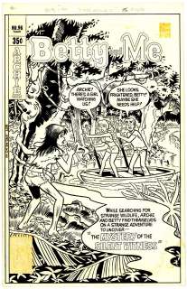 Stan Goldberg | Goldberg - Betty and Me #96, Cover (1978) NO RESERVE! | Russ Cochran