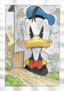 Millet | Millet - Original Drawing - DIN A3 - Donald Duck | Catawiki