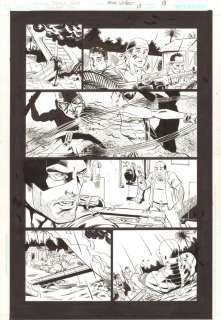 Mike Sellers, Nicola Scott - secret six #10 p. 18 - deadshot action - 2009