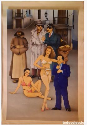 Lote Maqueta Cine Original Azpiri 1993 y Pinturas Cortiella (Joan) | todocoleccion (Buy It Now)