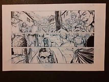 Demare, Nicolas - Demare, Nicolas - Demi-planche originale - Oracle T4 - Le Malformé - (2014)