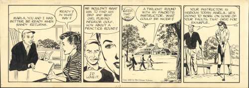 Mel Keefer | Keefer - MAC DIVOT, Daily (04/22/1955) NO RESERVE! | Russ Cochran