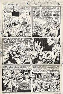 STRANGE TALES Issue #143 Interior Page | ComicConnect