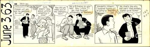 Frank King | King  GASOLINE ALLEY, Daily (06/03/1963) | Russ Cochran