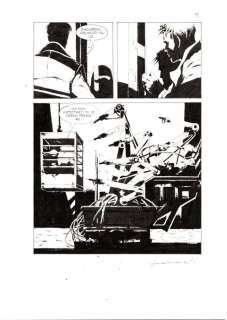 Corrado Roi | Nathan Never Gigante nuova serie n. 17 - C. Roi - Tavola Originale "I giorni della maschera" - Page volante - Exemplaire unique - (2014) | Catawiki