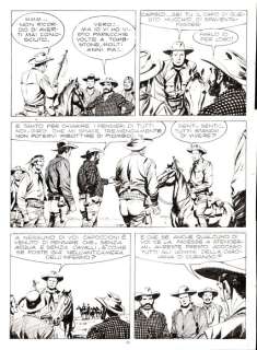 Guglielmo Letteri | Tex n. 134 - 2x G.Letteri -Tavole Originali "Condor Pass" - Page volante - Exemplaire unique - (1971) | Catawiki