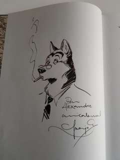 Guarnido / Canalès | Blacksad T3 - Âme rouge + dédicace - C - (2005/2005) | Catawiki