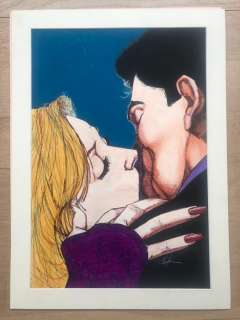 Howard Chaikyn | Chaikyn - Original artwork â€œMore than a Kissâ€ | Catawiki