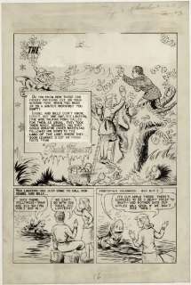 122: Bailey 2 Land of Lost 3 stories original comic art | Russ Cochran