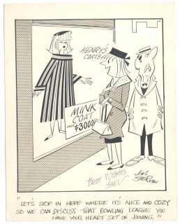 Hal Sherman | Sherman - (unknown date) Original Gag Panel NO RESERVE! | Russ Cochran