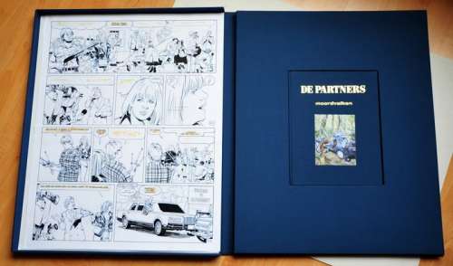 Brugman, Carry | Original page (p.31) + album in slipcase  - De Partners 15 d  - Moordvalken  - 1st edition  - (2001) | Catawiki
