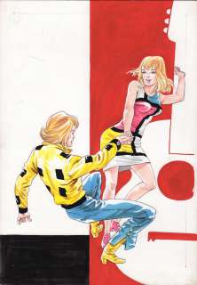 Sandro Angiolini - Copertina per Cap - il fumetto capellone- n.6