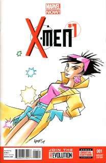 Tony Fleecs | X-Men vol. 4 #1 Jubilee Sketch Cover | Abel Original Art