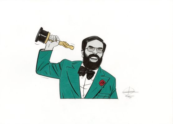 Renaud Roche | Les Guerres de Lucas – Dessin original – R19 | Galerie Barbier