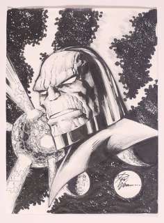 Darkseid Sketch by Ron Williams | mycomicshop.com