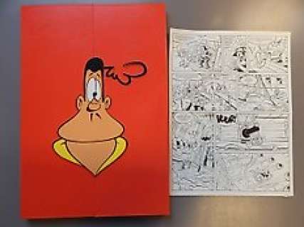 Kolk, Hanco, + Peter De Wit - Gilles de Geus - Mecenas editie met originele pagina (p.33) Gilles 8 - De 7 Provincieën - Luxe box hc op groot formaat - oplage 44 ex. - (1999)