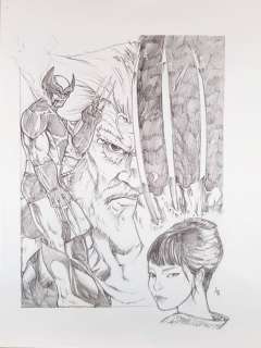 Andrea Osella | Andrea Osella - Illustrazione originale - Wolverine - (2019) | Catawiki