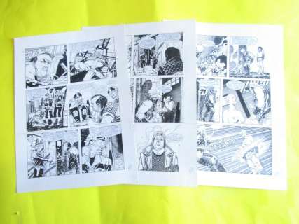 Roberto de Angelis | Nathan Never Gigante n. 1 ’’ Doppio Futuro ’’ pag. 60-61-62 - R. De Angelis Original Art n. 3 Tavole Originali - (1995) | Catawiki