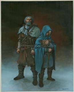 Joël Parnotte - Illustration originale, Hans et Casper - Le Maître d‘armes