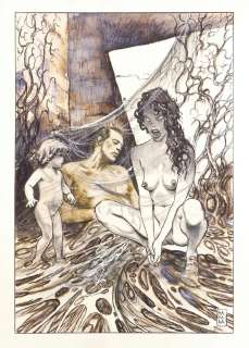 Manara Milo - "Fantasex: Scaglie", 1993 | Urania Casa d’Aste
