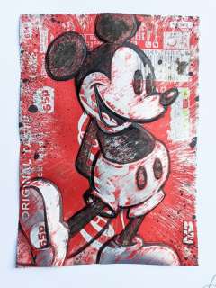 Chris Duncan | ComicCAN - ORIGINAL Artwork by Chris Duncan - MICKEY on a COKE can - Exemplaire unique - (2022/2022) | Catawiki