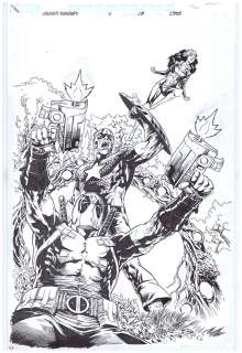 Cory Smith - Uncanny Avengers (Marvel) issue #04 (Variant Cover)