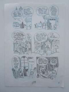 Eisner, Will | Will eisner - Originele pagina in schetsversie (p.17) - The name of the game - (2001) | Catawiki