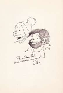 Will | Tif et Tondu, illustration au feutre sur papier de… | Millon