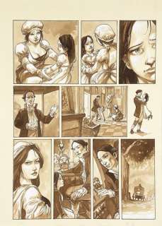 Meddour, Fabrice | Meddour, Fabrice - Planche originale - Ã€ l’origine des Contes T2 - Blanche Neige - (2013) | Catawiki