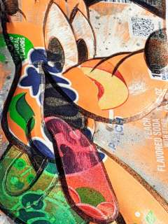 Chris Duncan | ComicCAN - ORIGINAL Artwork by Chris Duncan - PLUTO on DIET COKE can - Exemplaire unique - (2021/2021) | Catawiki