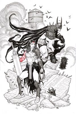 Frank Cho - Absolute Batman #16 Featuring Absolute Wonder Woman - Cover, 2025