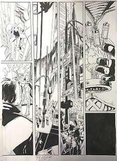 Igor Kordey - Size: 28 X 43 Cm. | New X-Men 120 page 21 - Igor Kordey - Original page - - (2001) | Catawiki