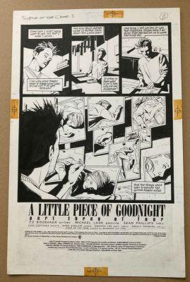 Varios Originales Internacionales | Scene of the Crime #3 Michael Lark and Sean Phillips | Yojimbo Cómics