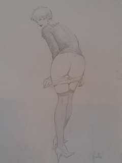 Leone Frollo | Mona Street - Leone Frollo - illustrazione originale - Page volante - (2010) | Catawiki