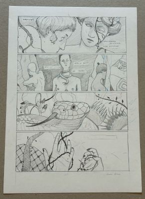 Laura Pérez | Lápices Originales de Laura Pérez | Yojimbo Cómics