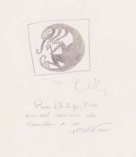 Tibet. Dessin original dédicacé Ric Hochet | BDEnchères