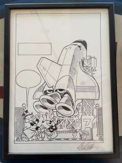 Cavazzano Giorgio - Topolino n. 2984 - original page "Zio Paperone e i dieci piccoli miliardari" - Page volante - (2013)