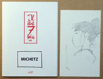 Michetz | Michetz, Marc - Portfolio Il était sept fois n°21 - Numéroté et signé + Dédicace - EO | Catawiki