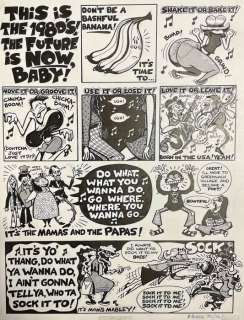 Peter Bagge - 39 X 31 Cm. | Peter Bagge - Neat Stuff #3 - Peter Bagge - Neat Stuff page - Exemplaire unique - (1985) | Catawiki