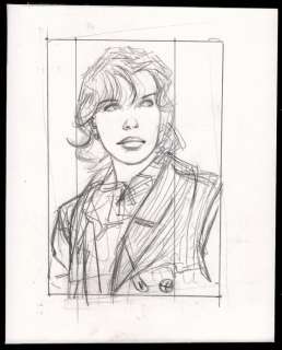 Gibrat, Jean-Pierre | Gibrat, Jean-Pierre - Originele tekening op board - Jeanne (Le Vol du Carbeau / Elke raaf pikt) - Page volante - (2002/2005) | Catawiki